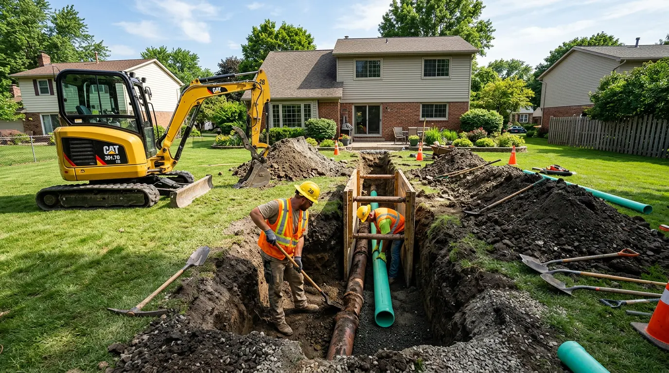 Sewer Line Cleaning in Perris, CA